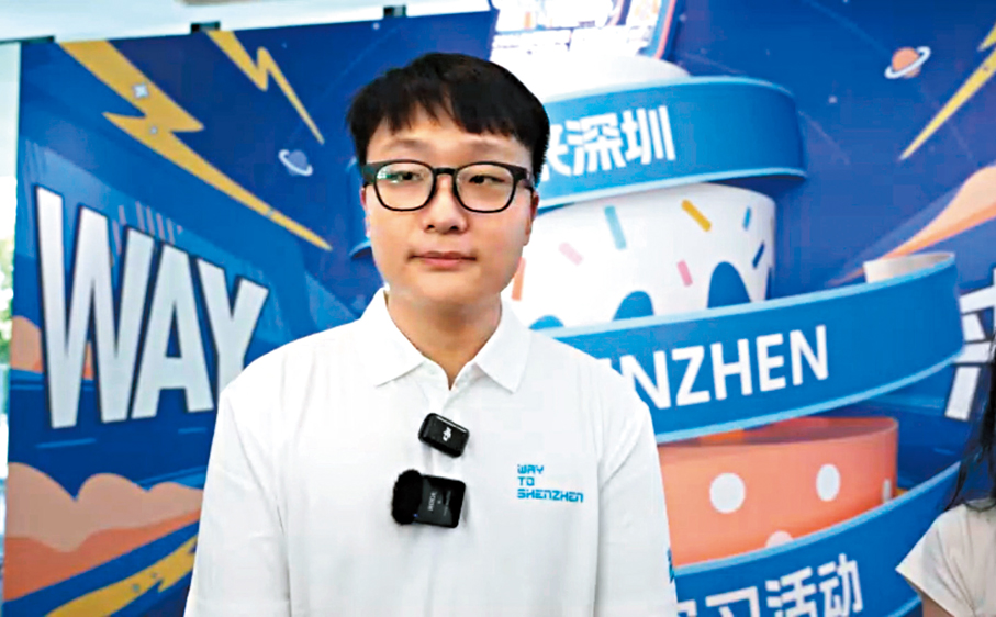 ●台青李奕函。香港文匯報記者郭若溪  攝