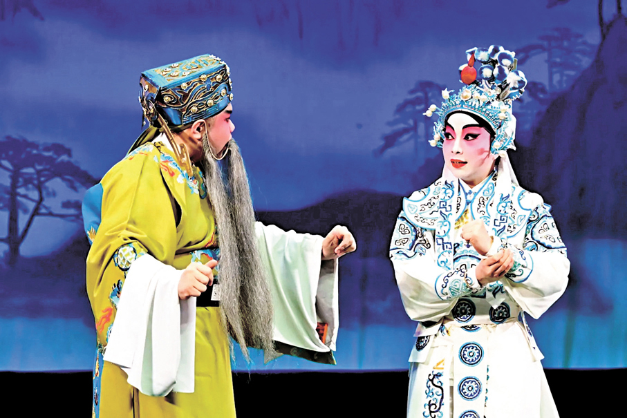 ●《雷鳴金鼓戰笳聲》也是「聲輝」常演的劇目。
