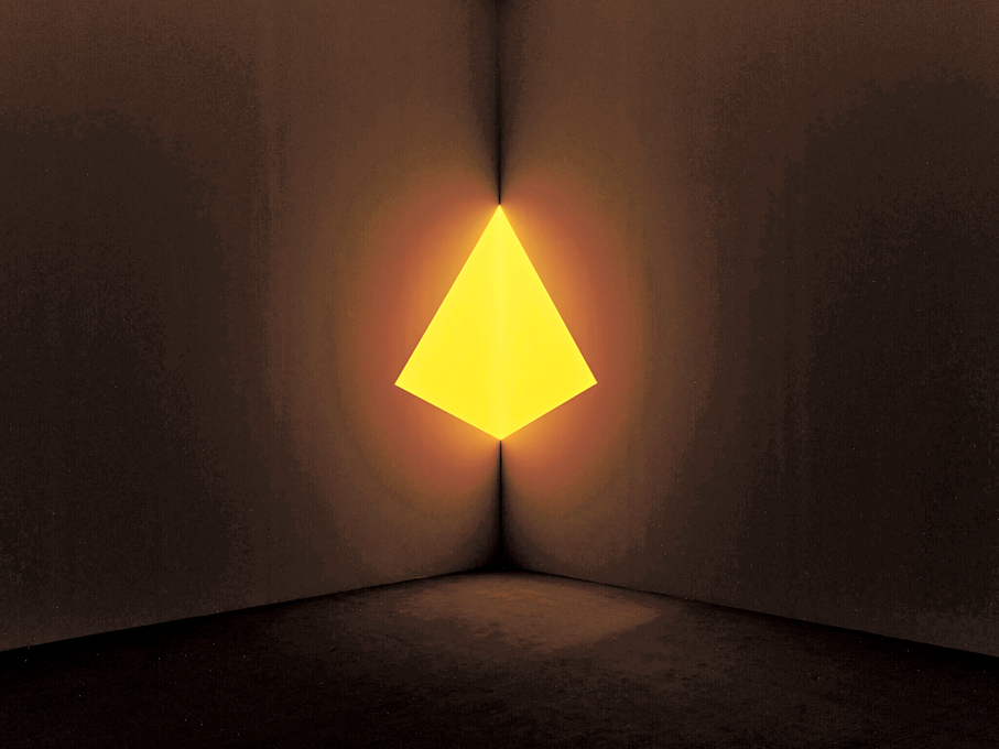 ●James Turrell《Raethro, Yellow》   相片：Thomas Lannes