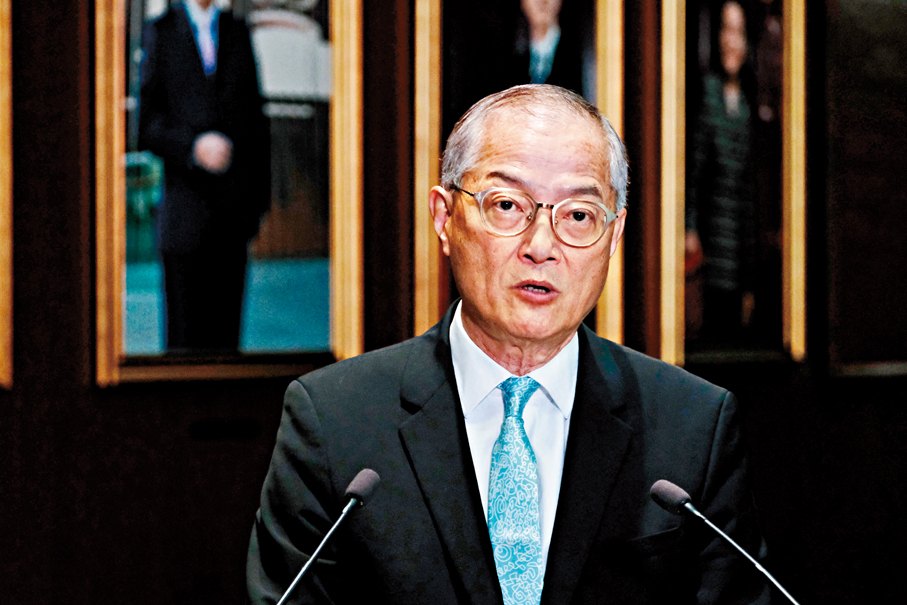 ●盧寵茂形容今次事件不尋常，因此需要報警處理。   香港文匯報記者涂穴  攝