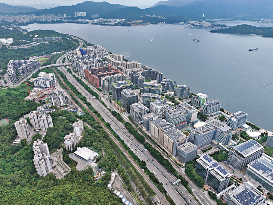 ●白石角站的興建將有助紓緩科學園一帶的交通壓力。 