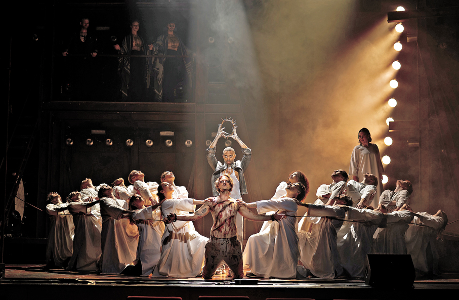 ●《萬世巨星 Jesus Christ Superstar》以搖滾演繹聖經故事。攝影：Vitt Salvador