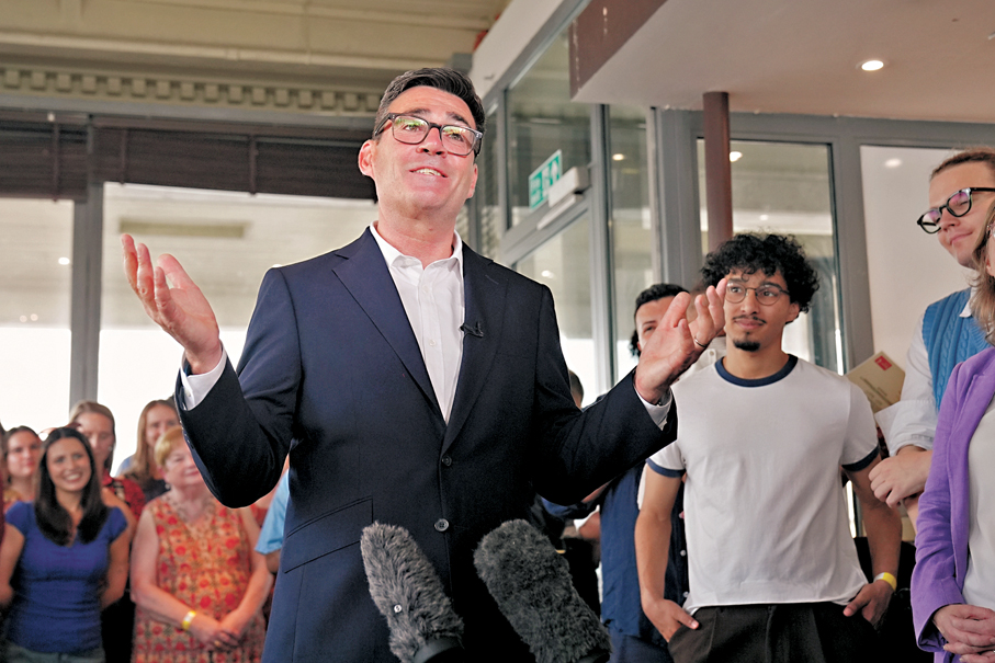 ●伯納姆今日將出任英國新首相。 美聯社