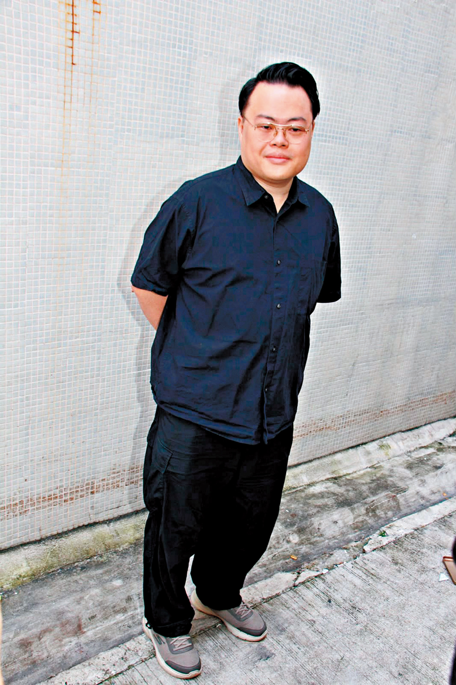 ●鄺志康大讚朱維德是一位多才多藝的前輩。香港文匯報記者達里 攝