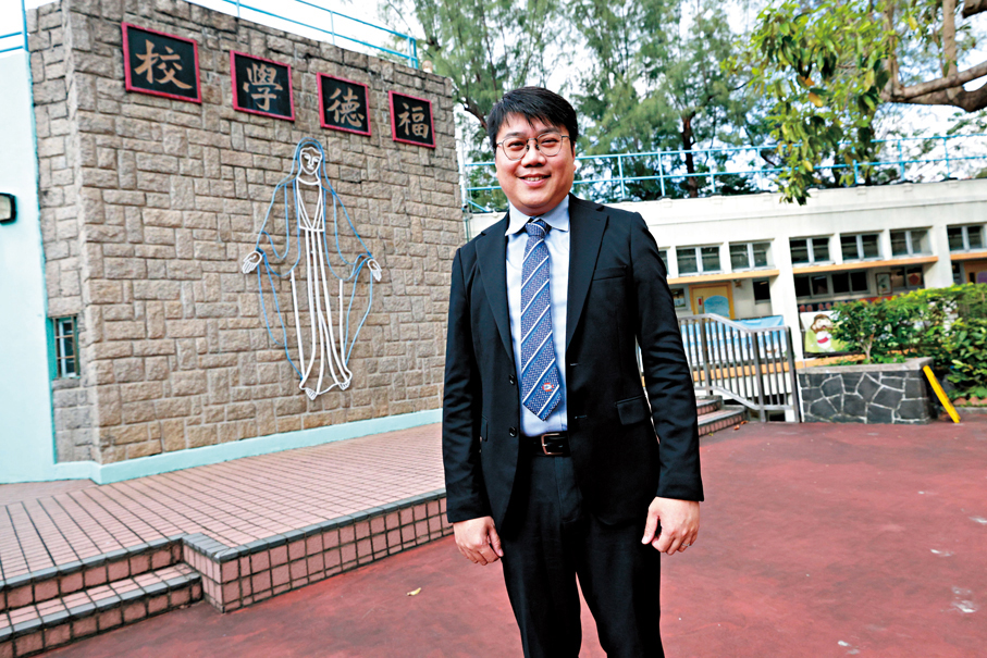●衞智立認為，計劃有助培養孩子的責任感與同理心。 香港文匯報記者北山彥  攝