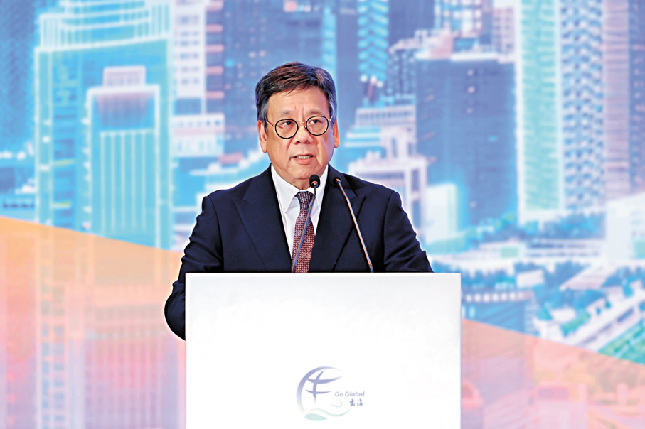 ●丘應樺表示，面對全球地緣政治的影響，香港未來將繼續開拓新市場。 資料圖片