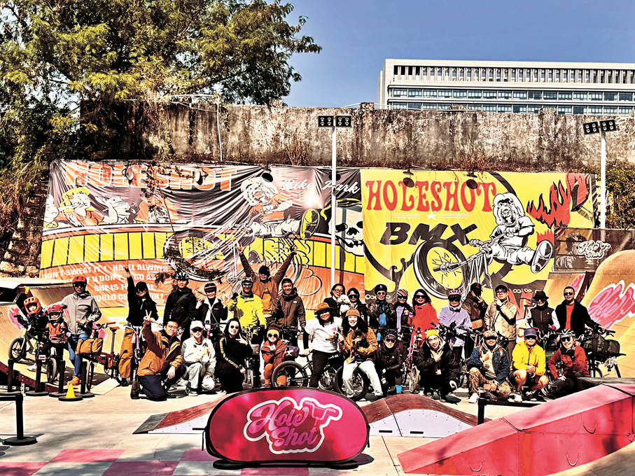 ●目前，騎行公園已經在寶安扎根，招收學員約300名，其中香港小朋友約40人。