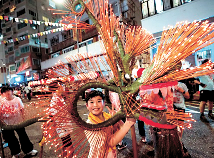大坑舞火龍