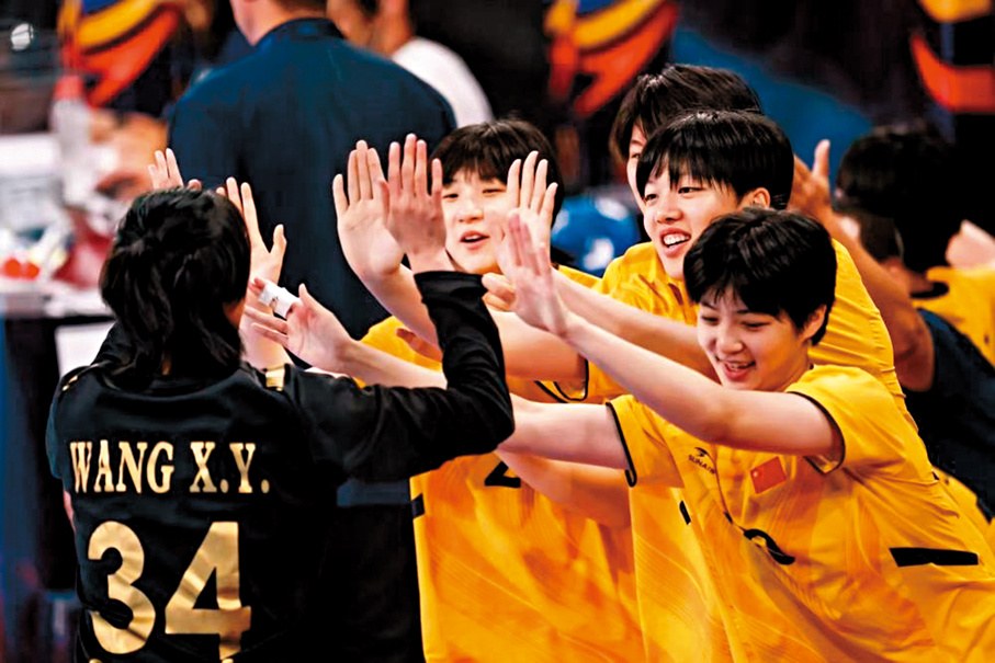 ●中國隊在U18女子手球世錦賽表現出色。    IHC圖片