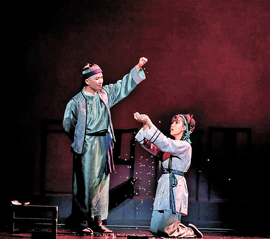 ●《大狀王》於8月14日在上海演出。 孫松  攝