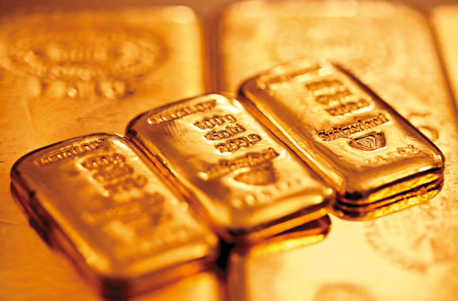 ●全球央行購金需求延續，有助增強黃金的需求韌性，限制金價進一步下行空間。 資料圖片