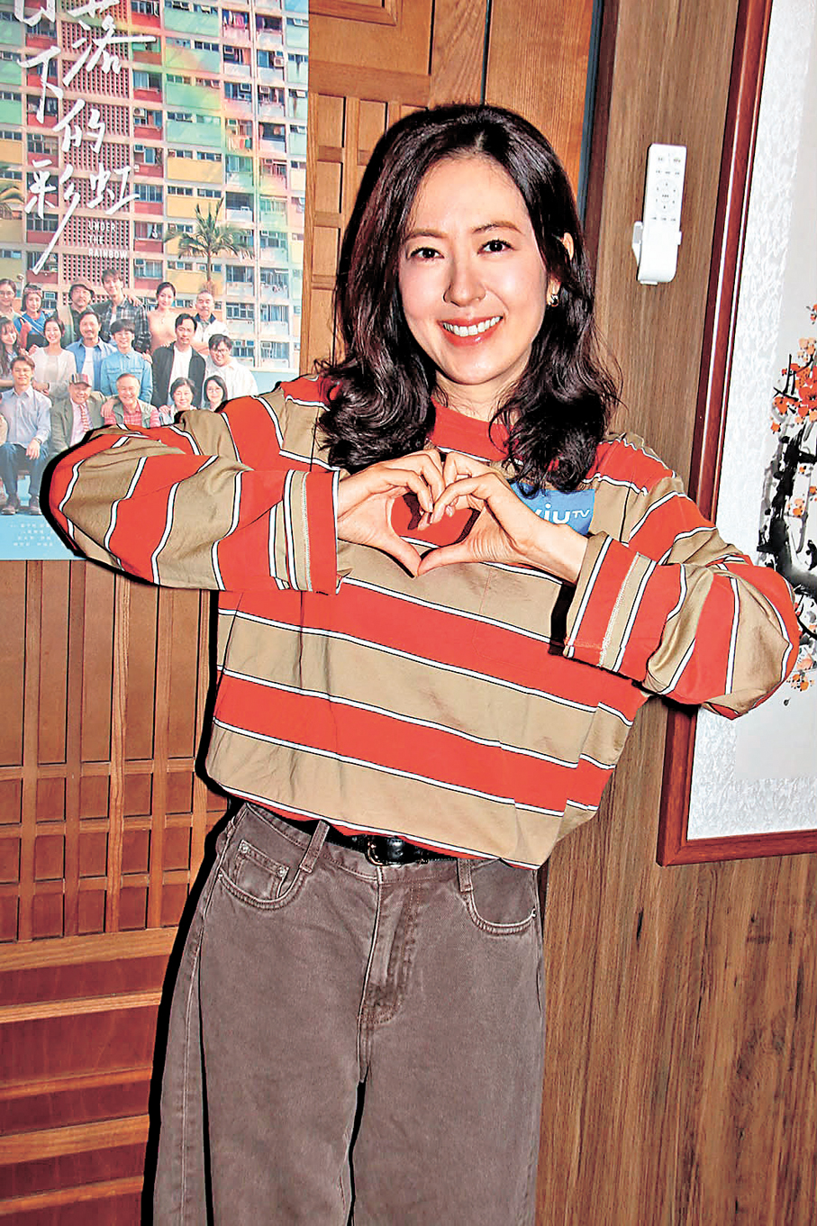 ●唐詩詠期待今後能遇到好劇本和好對手。  香港文匯報記者達里  攝