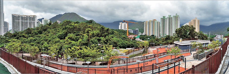 ●東涌小炮台公園全景 受訪者供圖