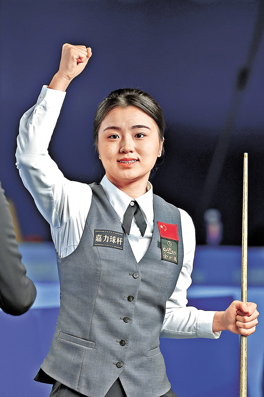 ●白雨露年初曾躍居女子桌壇世界第一。   資料圖片