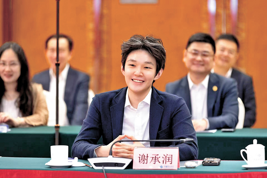 ●謝承潤表示，香港一直是公司連接全球的核心樞紐。 受訪者供圖