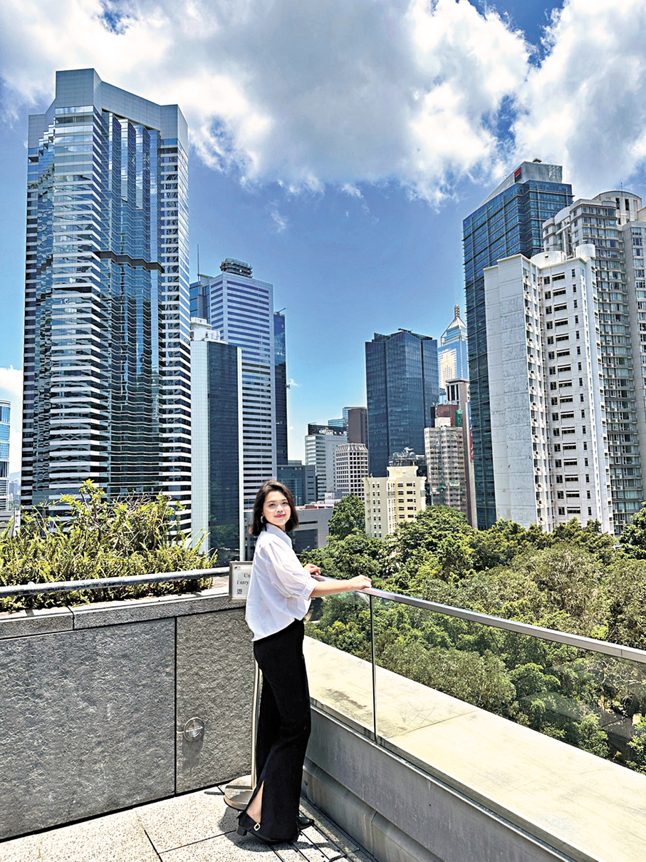 亞洲協會香港中心空中花園。