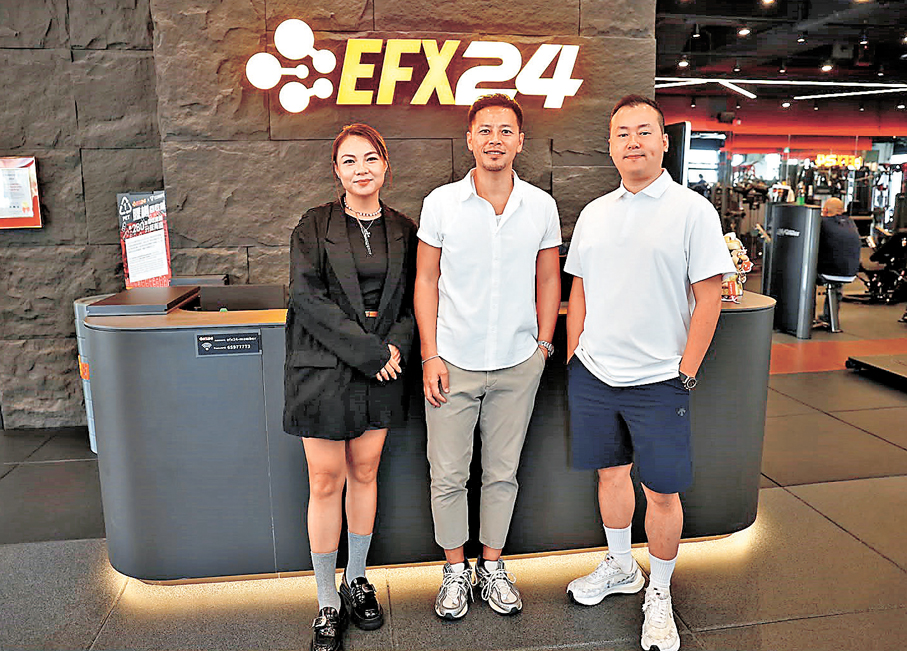 ●EFX創辦人及集團主席譚耀倫（右）認為本地健康、運動及生活體驗等新消費領域潛力巨大。 官方圖片