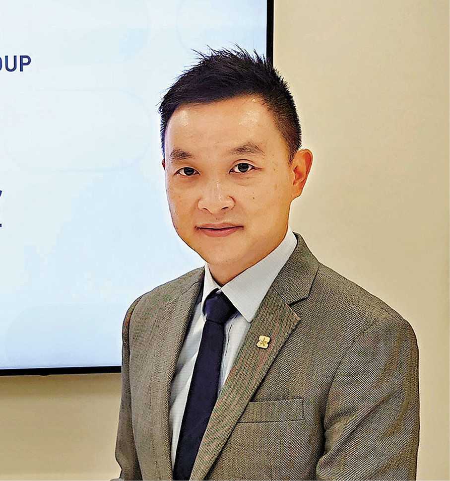 ●大新金融集團溫嘉煒。資料圖片