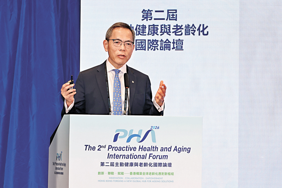 ●劉澤星希望復康科技應用延伸至偏遠及資源匱乏地區。   香港文匯報記者黃艾力 攝