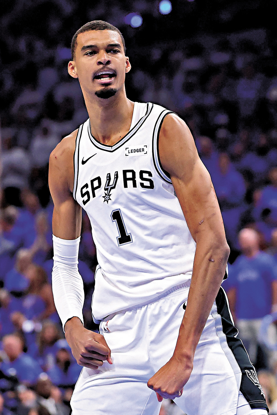 ●馬刺超級新星雲班亞馬獲《ESPN》專家看好，成為新季MVP大熱。資料圖片