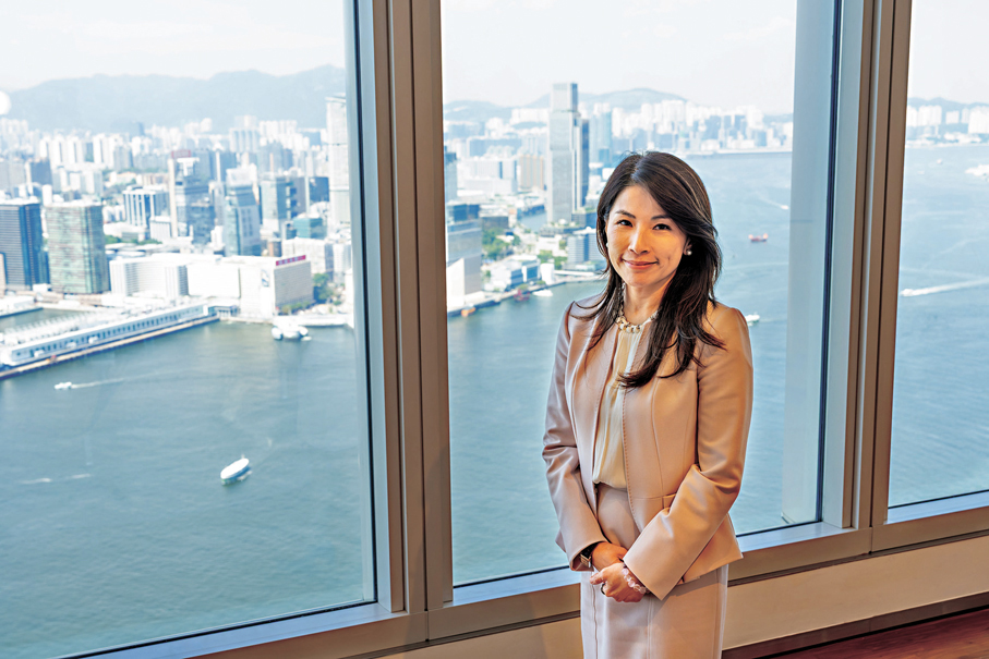 ●瑞銀財富管理投資總監辦公室大中華區股票主管李智穎。 香港文匯報記者黃宇威  攝