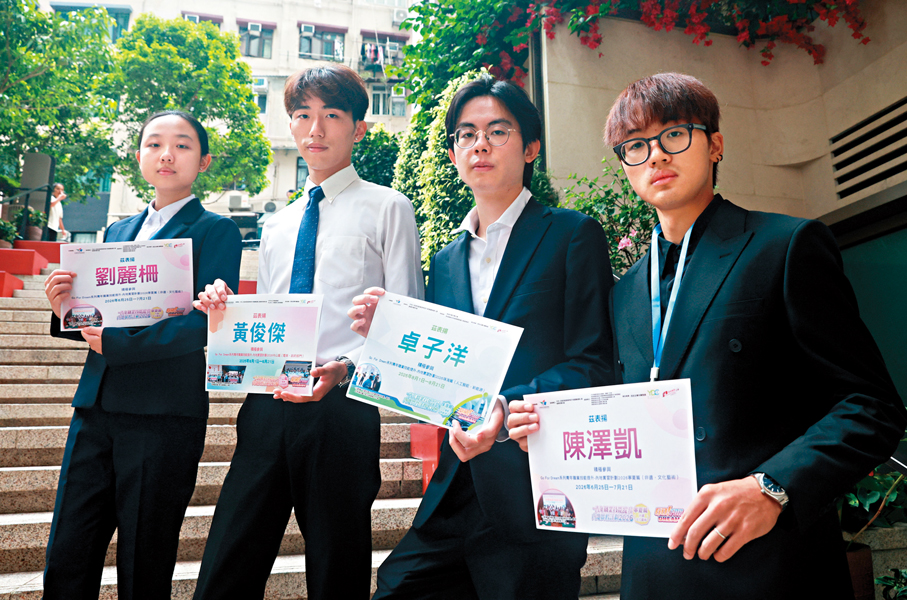 ●多名參與青年表示受益匪淺。   香港文匯報記者郭木又  攝 