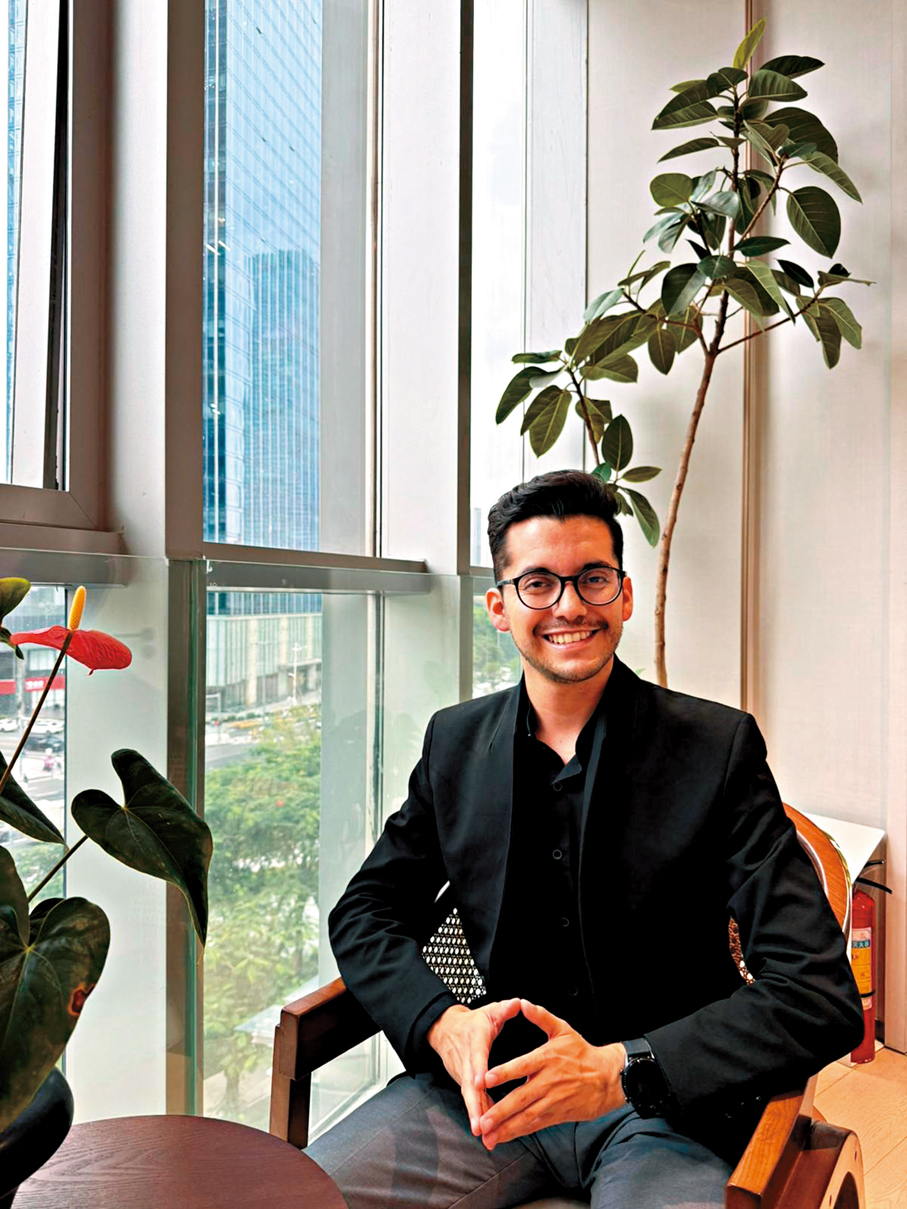 ●Adan Ramirez Sanchez。 香港文匯報 記者盧慧穎  攝