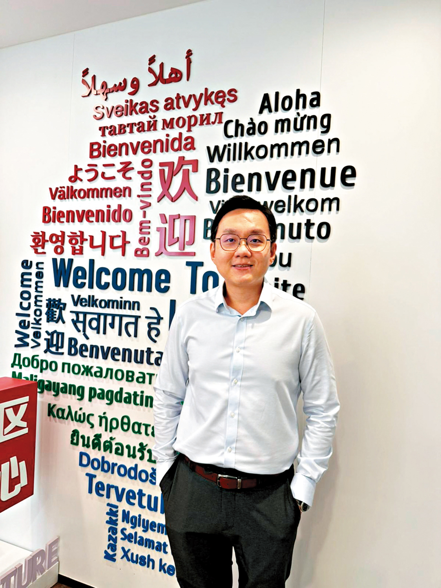 ●香港科技大學（廣州）助理教授溫國紳。香港文匯報記者盧慧穎  攝