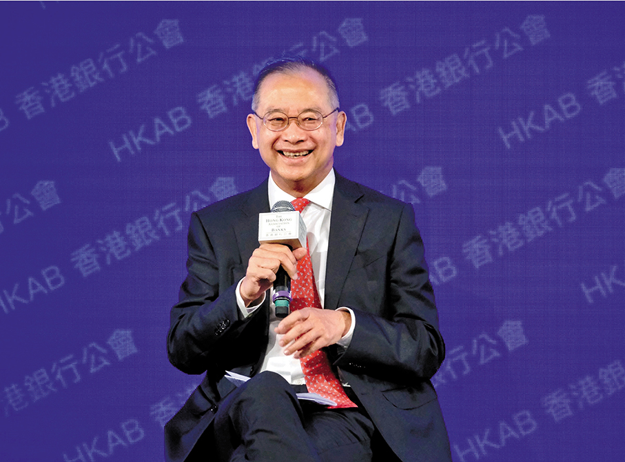 ●金管局總裁余偉文。香港文匯報記者涂穴  攝