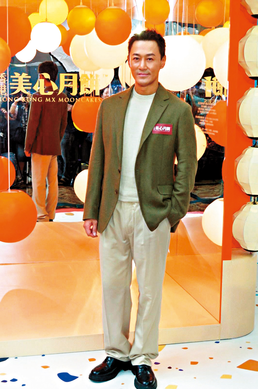●林峯透露今年中秋節要在工作中度過。 香港文匯報記者李慶全  攝