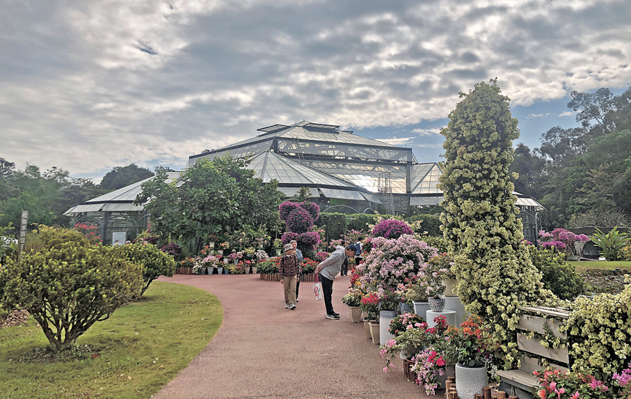 ●華南國家植物園四季景致各不相同。 