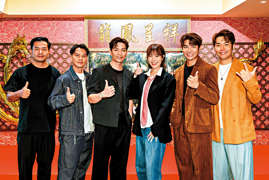 ●《中聲4》六位動物歌手為音樂秀宣傳造勢。 大會供圖
