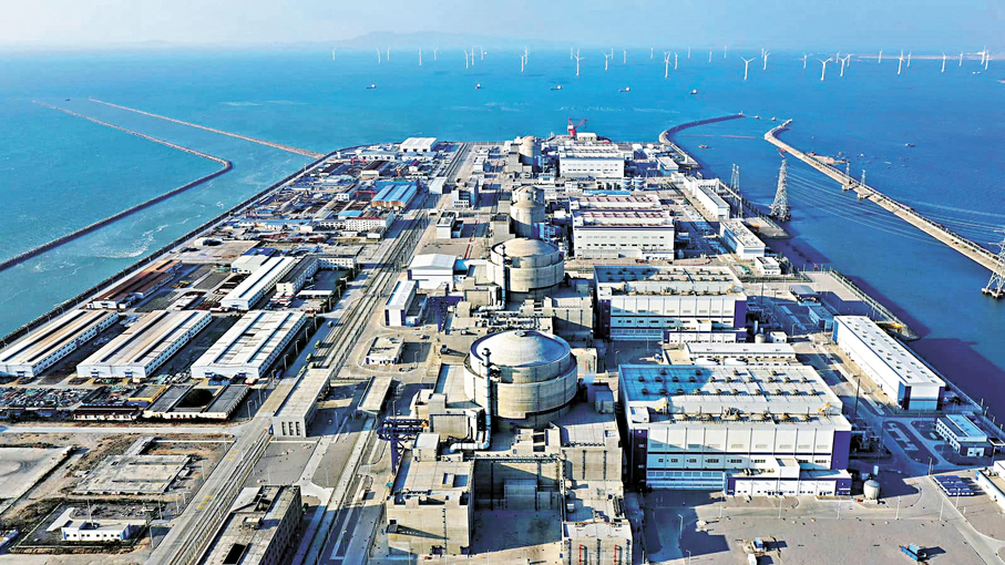 ●圖為福清核電1—6號機組。 資料圖片
