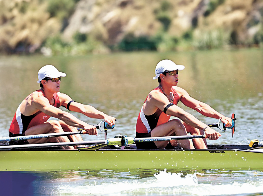 ●新組合一前一後各司其職，亦為彼此帶來安全感。 World Rowing供圖