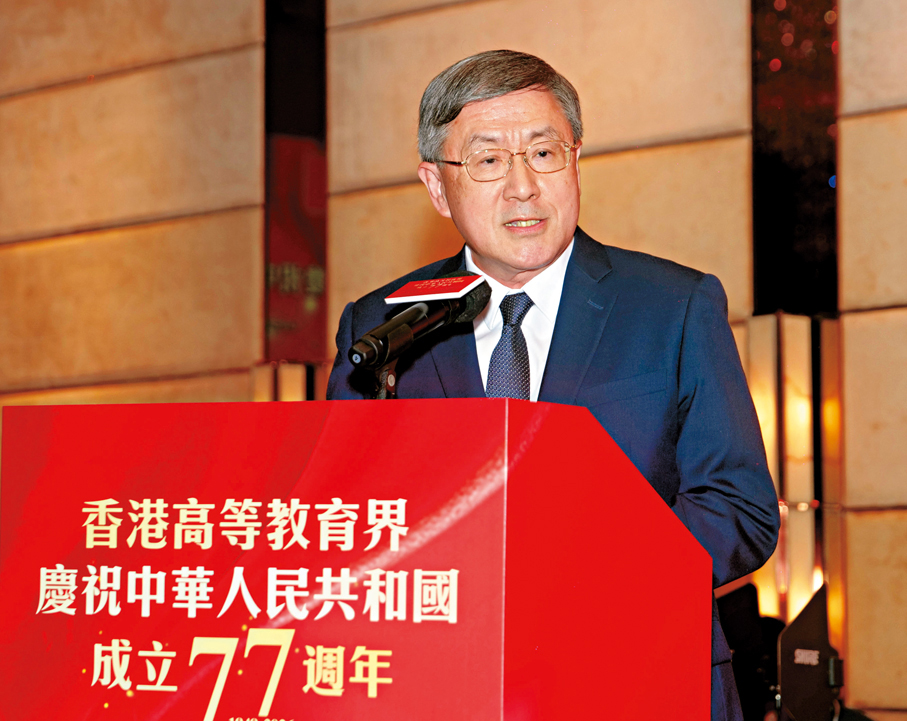 ●卓永興致辭。主辦方供圖