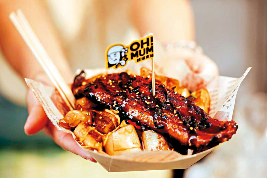 ●「卷卷腸粉節」中的腸粉。香港文匯報深圳傳真
