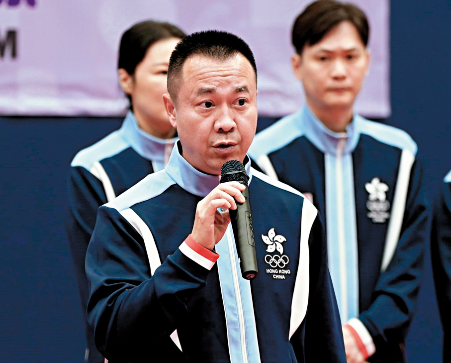 ●總教練李靜期望港隊最少能夠取得一面獎牌。