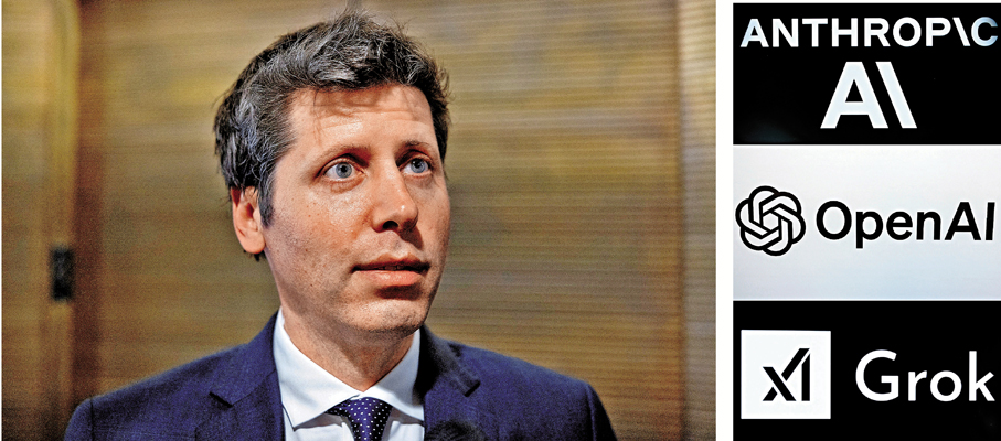 ●阿爾特曼等AI巨頭掌舵人近期異口同聲提出放慢步伐。 資料圖片