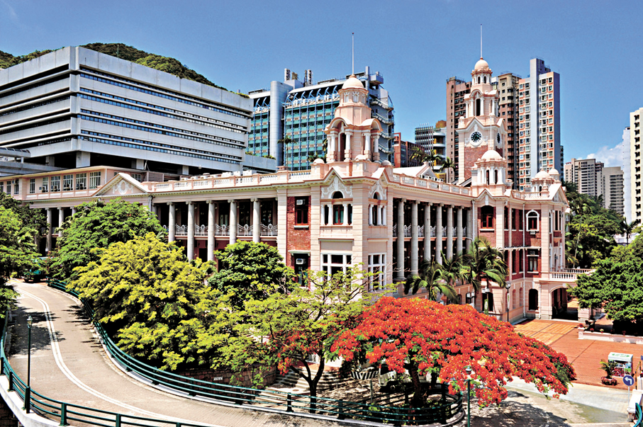 ●香港大學有5個十強學科及11個20強學科上榜。圖為香港大學校園。 資料圖片