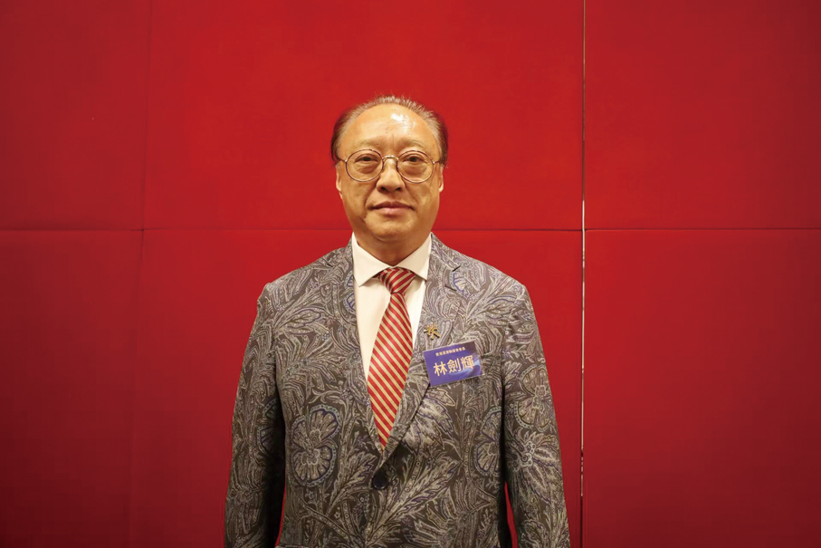 ▲林劍輝表示，願雙方攜手並肩，共創漢港美好未來。