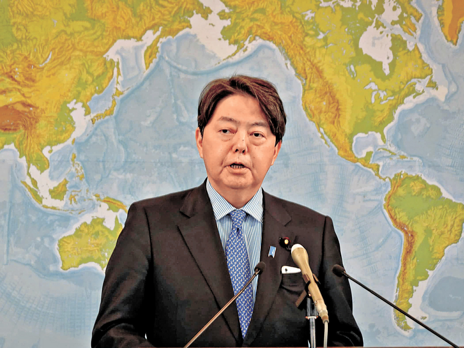 ●林芳正退出內閣後，將更容易提出自己的政策主張，強化影響力。 資料圖片