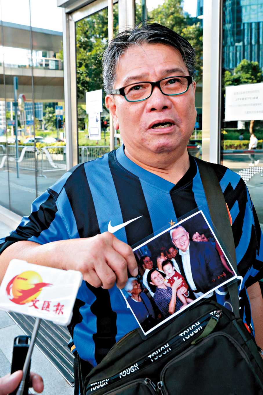 ●葉先生。香港文匯報記者北山彥  攝