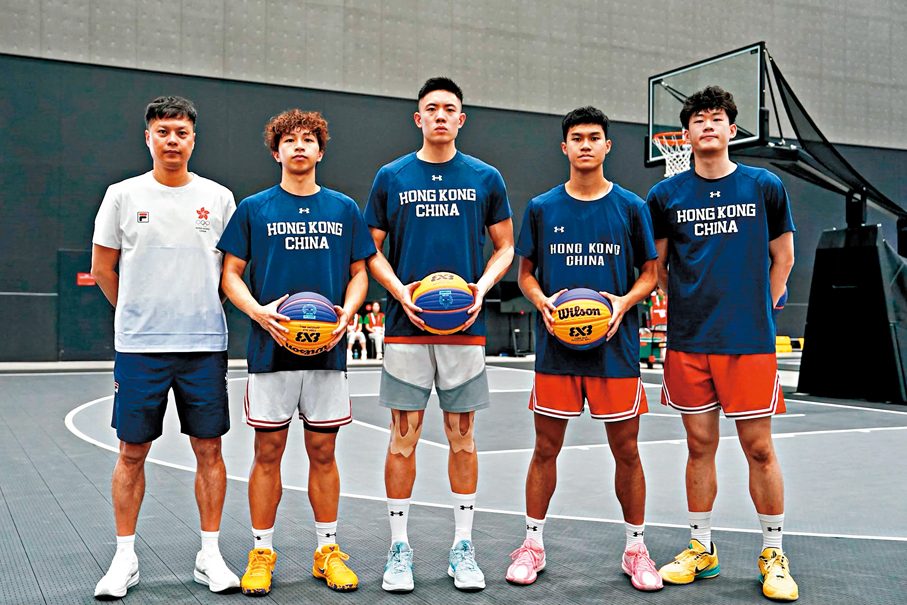 ●3×3籃球港隊現階段目標是力爭一勝。