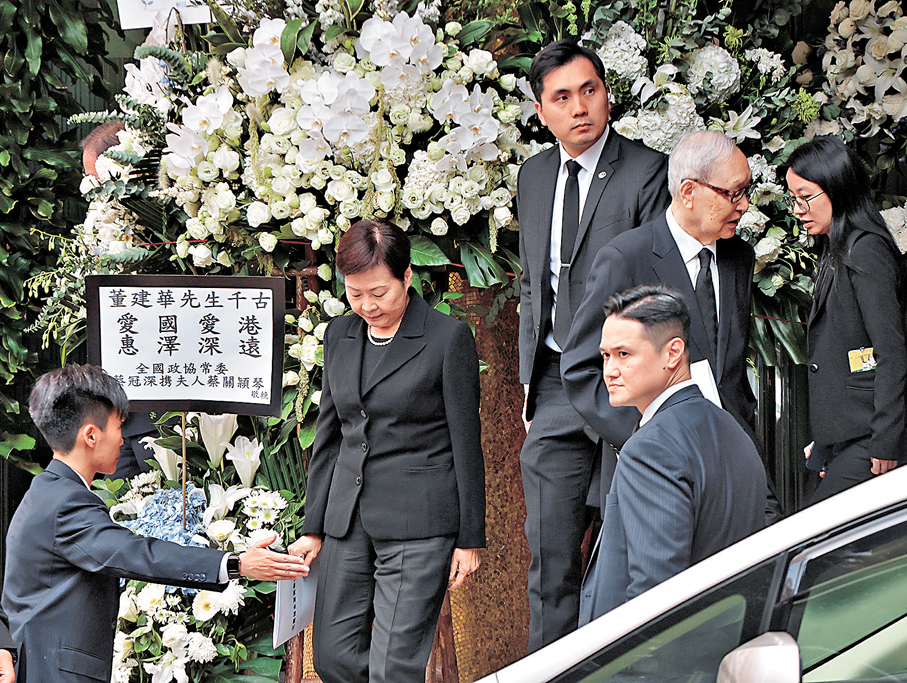 ●香港特區前行政長官林鄭月娥。香港文匯報記者北山彥  攝