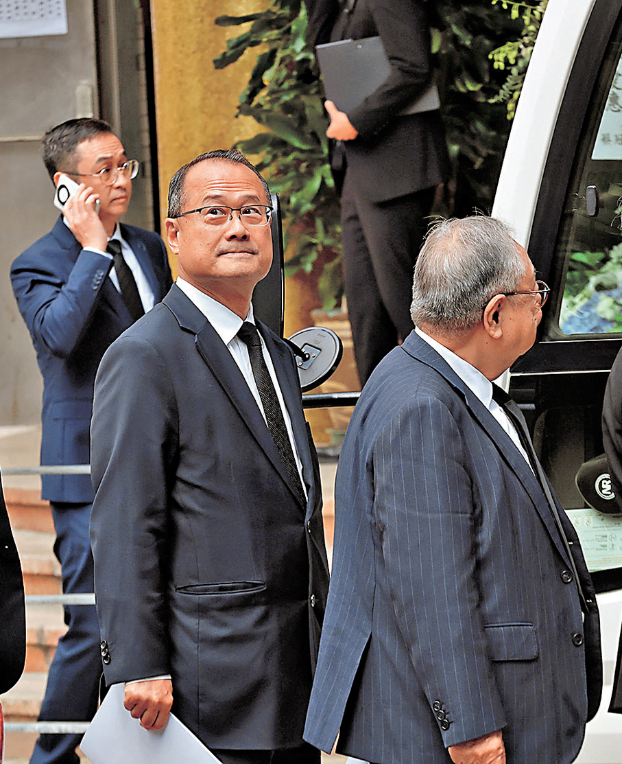 ●蔡冠深   香港文匯報記者北山彥  攝