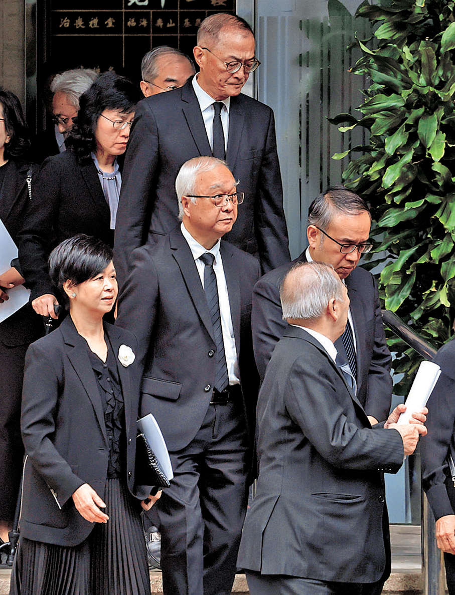 ●何永賢、盧寵茂、謝展寰   香港文匯報記者郭木又  攝
