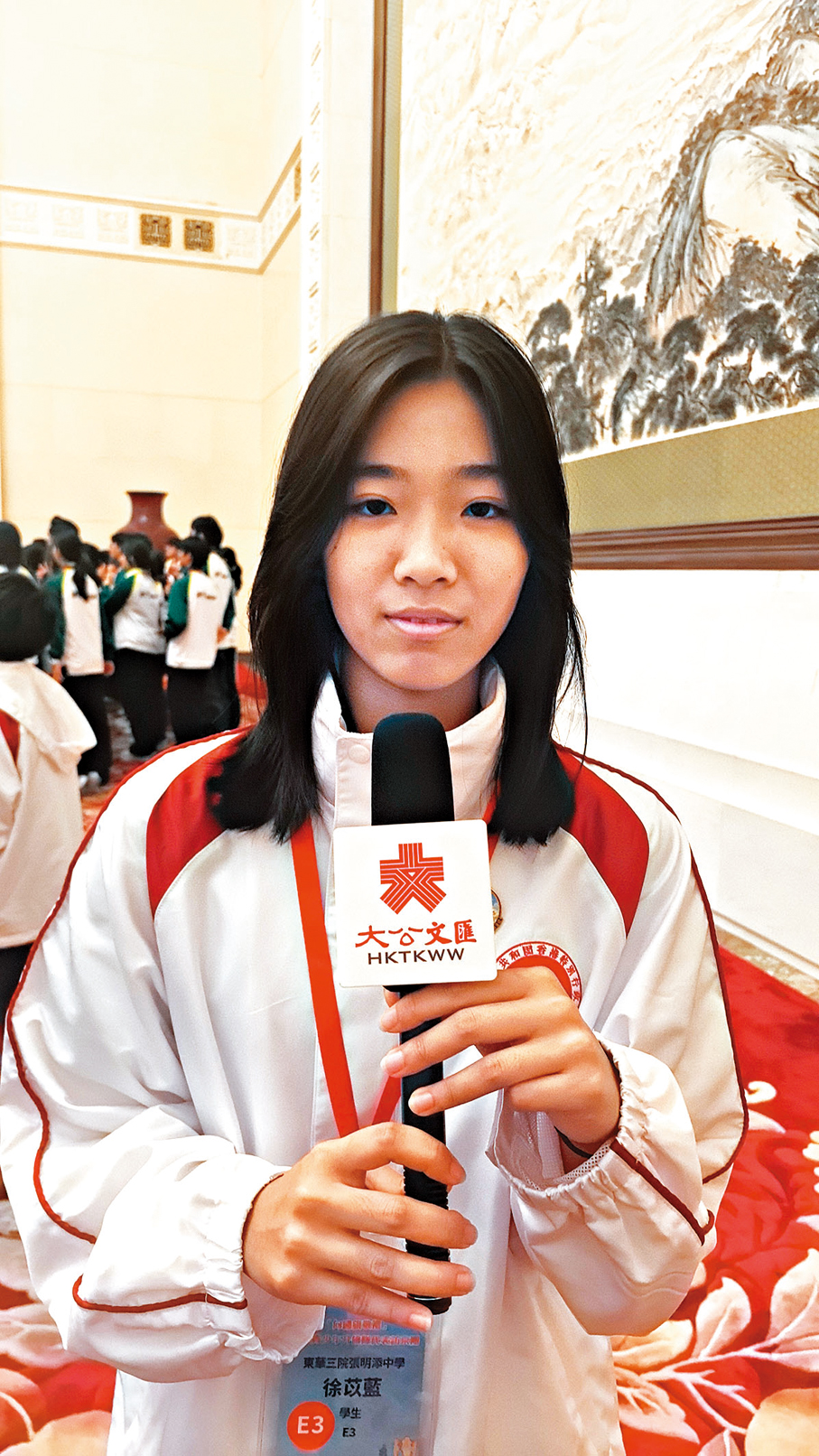 ●徐苡藍   香港文匯報 記者任芳頡  攝
