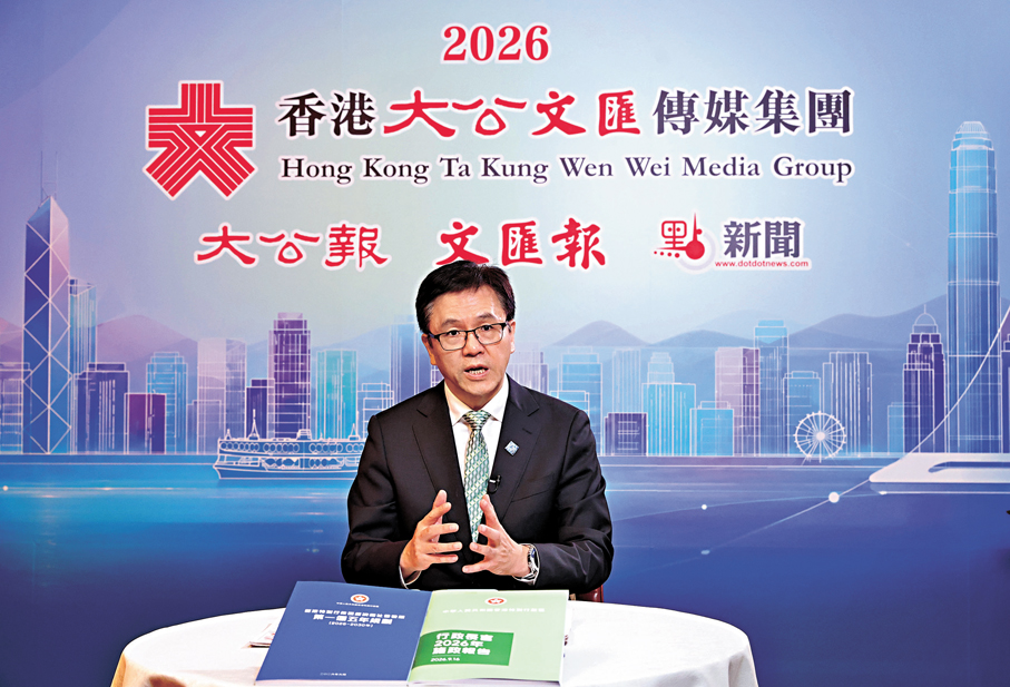 ●創科局局長孫東強調，香港的創科規劃非常強調「實際指標」。香港文匯報記者曾興偉  攝