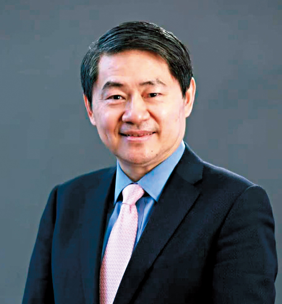 ●全球化智庫（CCG）理事長王輝耀。香港文匯報北京傳真