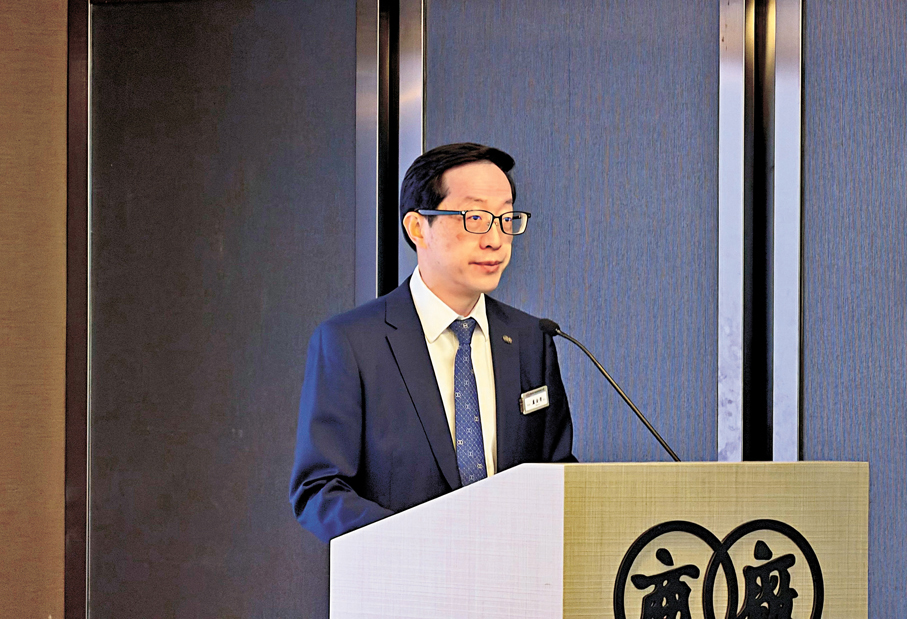 ●香港廠商會會長盧金榮。受訪者供圖